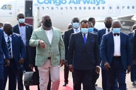 RDC_REP CONGO : LE PRÉSIDENT FELIX TSHISEKEDI EN VISITE DE TRAVAIL A OYO