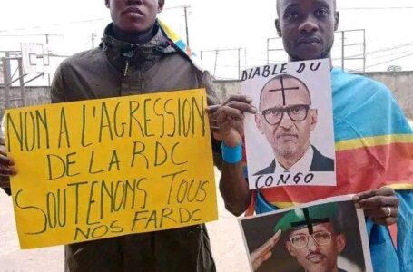RDC-KONGO CENTRAL:  COMME PARTOUT AILLEURS LES JEUNES DE MATADI ONT ÉGALEMENT MARCHÉ POUR SOUTENIR LES FARDC FACE A L&rsquo;AGRESSION DU RWANDA