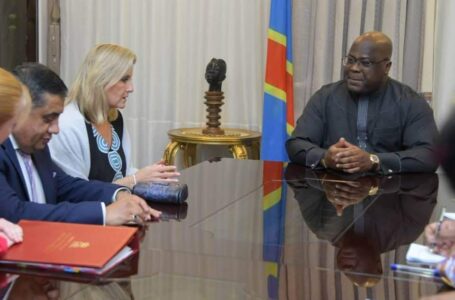 RDC: LE CHEF DE L&rsquo;ÉTAT FELIX TSHISEKEDI A REÇU UNE DÉLÉGATION DE LA FAMILLE ROYALE BRITANNIQUE CONDUITE PAR LA COMTESSE DE WESSEX