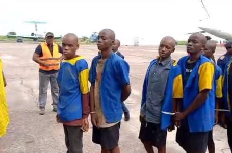 RDC: Le deuxième lot des kuluna condamnés à mort acheminés à ANGENGA