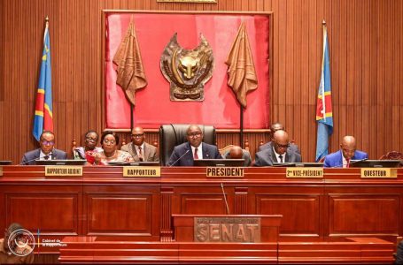 Sénat Rdc :  Voici 25 matières à traiter dans cette session extraordinaire